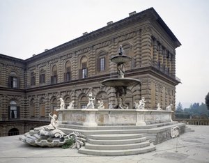 Vue de la fontaine de l