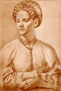 Portrait féminin - Francesco di Cristofano Franciabigio