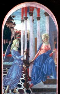Annonciation, vers 1470-1472 - Francesco di Giorgio Martini