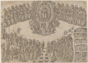 Le Jugement Dernier - Francesco di Lorenzo Rosselli after Fra Angelico