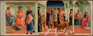 Un Miracle de Saint Sylvestre, années 1450 - Francesco di Stefano Pesellino