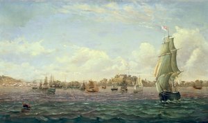Vue de Singapour - Francis A. Moreland