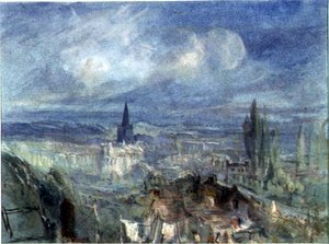 Vue de la ville de Bridgewater, Somerset - Francis Abel William Taylor Armstrong
