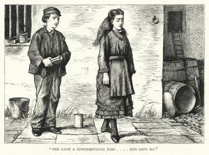 Illustration pour Les Grandes Espérances de Charles Dickens (gravure)
