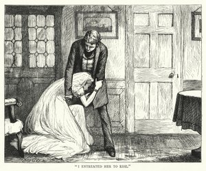 Illustration pour Les Grandes Espérances de Charles Dickens (gravure)