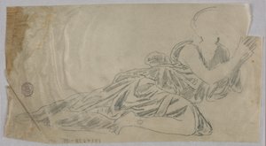 Étude de draperie - Francis Augustus Lathrop