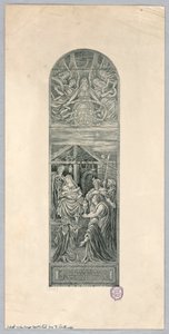 Vitrail commémoratif pour Harriet M. Crall - Francis Augustus Lathrop