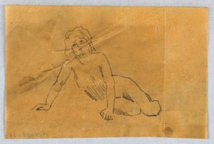 Esquisse pour Putto - Francis Augustus Lathrop