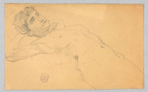 Esquisse de nu féminin