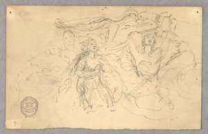 Esquisse de Groupe Figuratif pour l