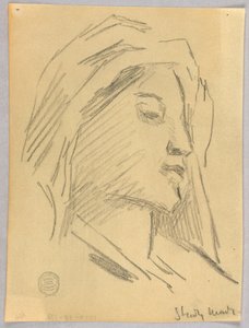Esquisse de tête de femme