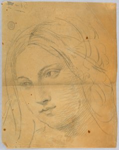 Esquisse de tête de femme