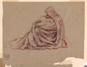 Étude pour « Charité », Église Saint-Barthélemy, New York, NY - Francis Augustus Lathrop