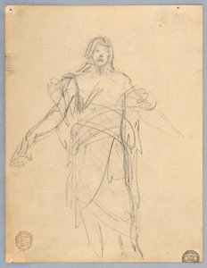 Étude pour le Christ, Chœur de Saint-Barthélemy, New York - Francis Augustus Lathrop