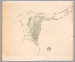 Étude pour "Diane et ses suivantes parmi les constellations"