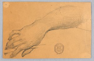 Étude de la main et du poignet - Francis Augustus Lathrop