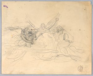 Anges adorateurs - Francis Augustus Lathrop