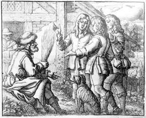 Le vieil homme et ses fils, illustration de 