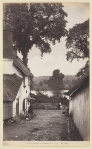 31. Exeter, Cottages à Countess Weir, 1860-94 - Francis Bedford