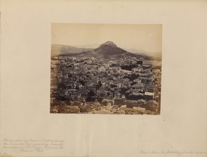 Athènes - La ville moderne depuis l