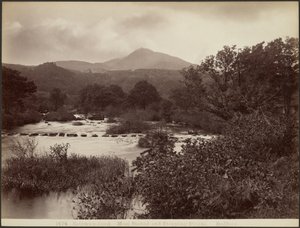 Bettws-y-Coed. Moel Siabod et pierres de gué - Francis Bedford