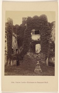 Château de Carew - Entrée de la salle de banquet. - Francis Bedford