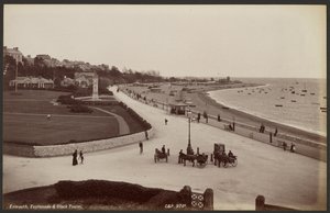 Exmouth, esplanade et tour de l