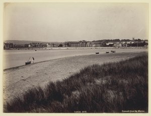 Exmouth depuis le Warren
