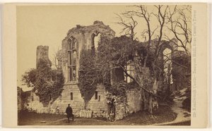 Château de Kenilworth - Salle de banquet, depuis la tour de César. - Francis Bedford