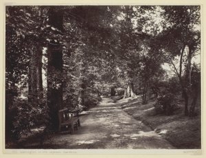 Leamington, dans les jardins Jephson - Francis Bedford
