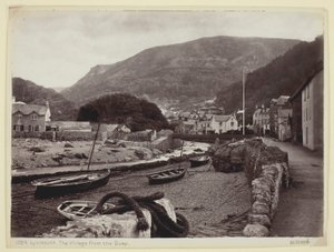 Lynmouth, le village depuis le quai