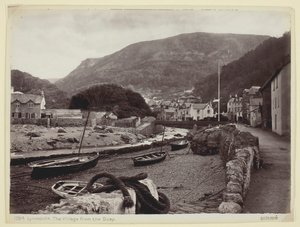 Lynmouth, le village depuis le quai