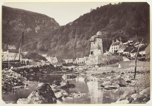 Lynmouth depuis la mer - Francis Bedford