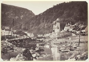 Lynmouth depuis la mer - Francis Bedford