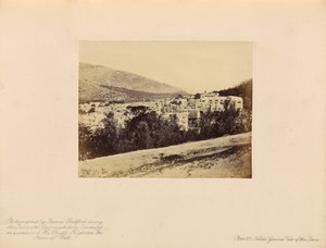 Nablûs - Vue générale de la ville - Francis Bedford