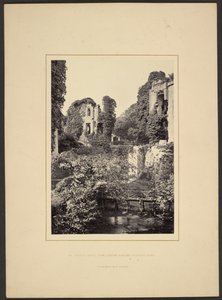 Château de Raglan, vue vers Fountain Court - Francis Bedford