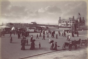 Rhyl. Le Pavillon et la Jetée, années 1870