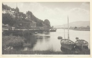 Trefriw-Rivière Conway et bateau à vapeur - Francis Bedford
