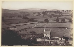 Vallée de Clwyd depuis le château de Denbigh - Francis Bedford