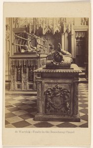 Warwick - Tombes dans la chapelle Beauchamp