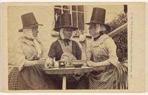 Groupe gallois - Trois vieilles femmes au thé, n° 2 - Francis Bedford