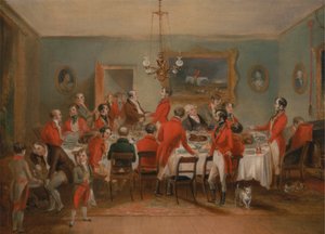 Le hall des célibataires : Le petit-déjeuner de la chasse - Francis Calcraft Turner