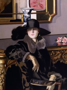 Dame en noir - Francis Campbell Boileau Cadell