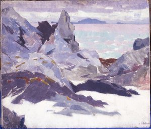 Rocher de la Cathédrale, Iona - Francis Campbell Boileau Cadell