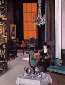 Intérieur : Le store orange