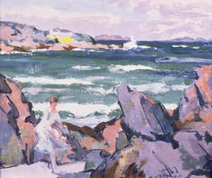 Vent du nord, Iona (Le baigneur) - Francis Campbell Boileau Cadell