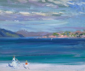 La queue de Mull depuis Iona - Francis Campbell Boileau Cadell