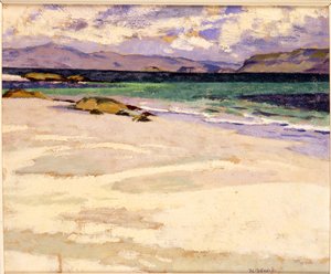 La plage blanche, Iona