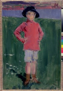 Jeune Garçon sur le Rivage, Iona