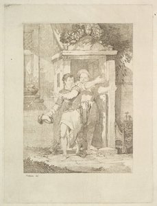 Le Conte du Cuisinier, Les Contes de Canterbury de Chaucer, fin du 18e siècle - Francis Chesham